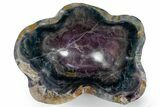 Polished Banded Fluorite Bowl #359601-1